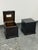 Design Plus Gallery presents pair of the Emmett Trunk Side Tables from Pottery Barn. These trunk-style tables are...