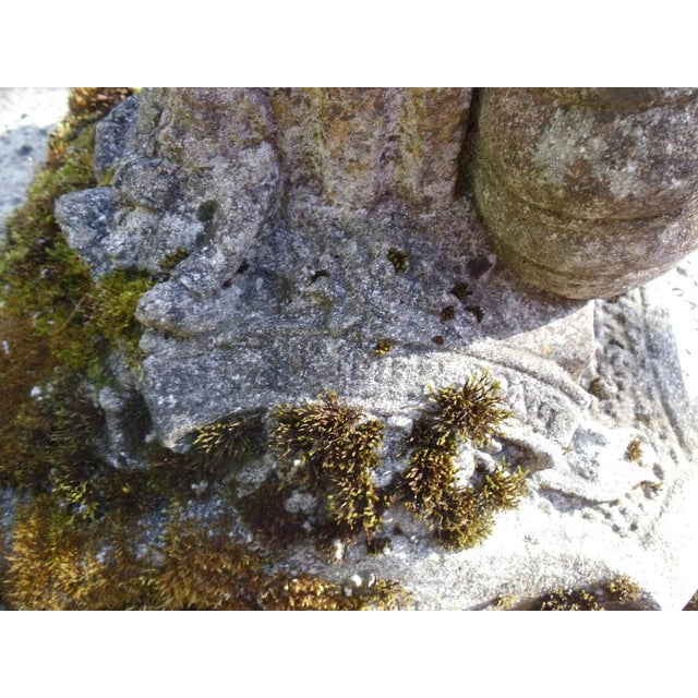 Stone Antique Stone Figure from England, 1890s For Sale - Image 7 of 12