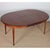Wood Scandinavian Round Extendable Dining Table in Teak, 1960 For Sale - Image 7 of 9