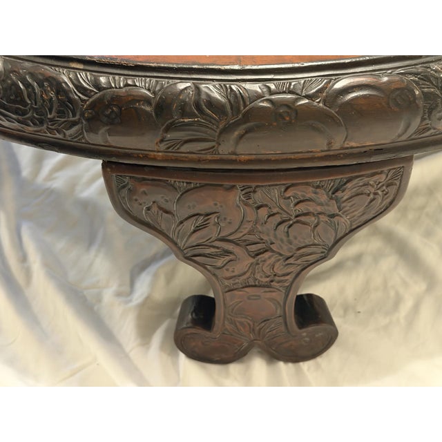 Burnt Umber Coffee Table by Liberty of London Circa 1915 For Sale - Image 8 of 18