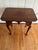 Vintage Queen Anne Style Mahogany Occasional Table For Sale In Richmond - Image 6 of 9