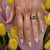 Natural Emerald and Diamond Ring 6.5 14k Y Gold 2.32 TCW Certified For Sale - Image 13 of 13