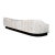 Adrian Pearsall Cloud Sofa Sectional Restored in Faux Fur Snow Leopard For Sale - Image 11 of 15