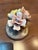 Vintage Capodimonte Italian Porcelain Lidded Urn Vase With Hand-Applied Roses - Made in Italy For Sale In New York - Image 6 of 9