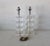 Karl Springer Style Glam Stacked Thick Lucite Table Lamps Mid-Century Modern-A Pair For Sale - Image 11 of 11