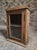 Rustic Antique French Wall Cabinet in Pine and Oak with Glass Door, 1850s For Sale - Image 3 of 18