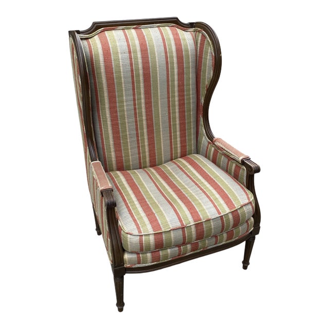 1970s Vintage Wooden Frame Chair For Sale