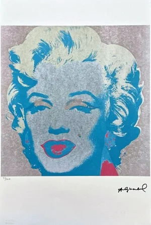 After Andy Warhol, Marilyn Monroe Light Brown, 1980s, Lithograph