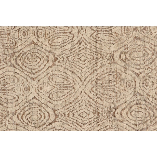 Moroccan Rug & Kilim’s Moroccan Style Rug in Beige-Brown with Geometric Patterns - 6x9 For Sale - Image 3 of 7