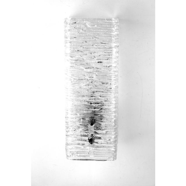 Glass Wall Lamp by J. T. Kalmar and Stölzle for Kalmar, 1950s For Sale - Image 8 of 8