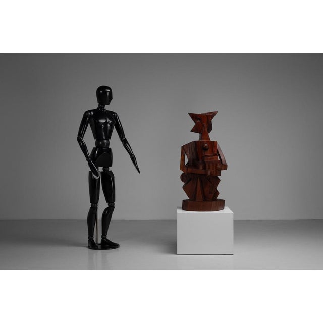 Cubistic Sculpture by Donald Laborie, France, 1988 For Sale - Image 3 of 18