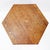 Mid-Century Modern Star-Shaped Hexagonal Pedestal or Side Table in Oak with Trellis Frame For Sale - Image 3 of 16
