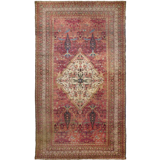 Antique Khorassan Rug - 7’9” X 16’4” For Sale