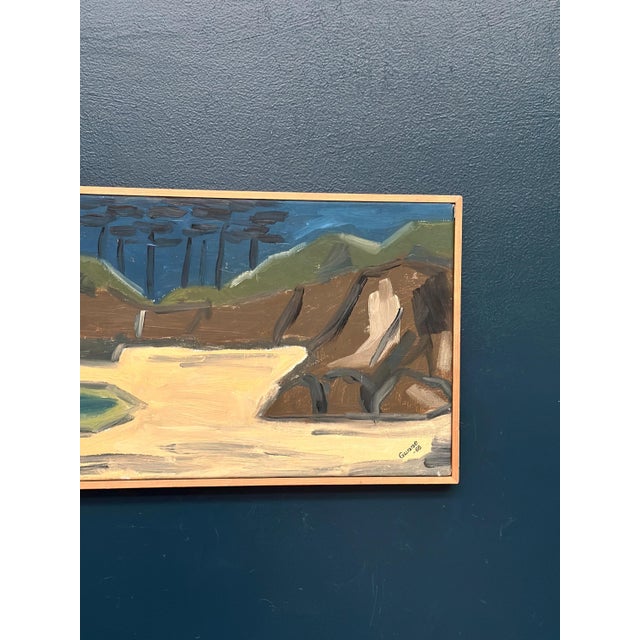 1960s Gunne, Landscape, 1968, Oil Painting on Canvas, Framed For Sale - Image 5 of 18