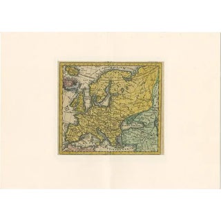 Antique Map of Europe by Hederichs, 1740 For Sale