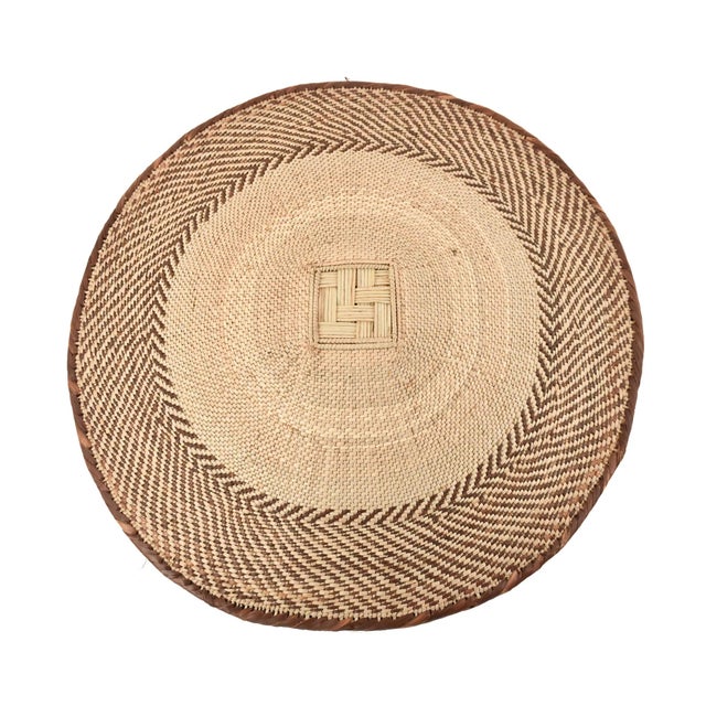 Textile Early 20th Century Tonga Binga Basket 20.5 Inch For Sale - Image 7 of 7