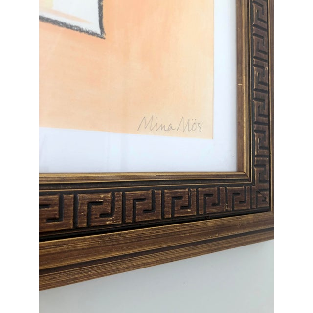 Art Deco Abstract Portrait by Mina Mös For Sale - Image 3 of 11