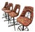 Mid Century Bar Stools - Set of 4 For Sale