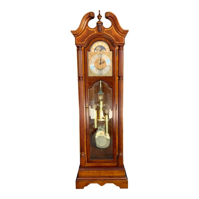Vintage Howard Miller Grandfather Clock Chairish