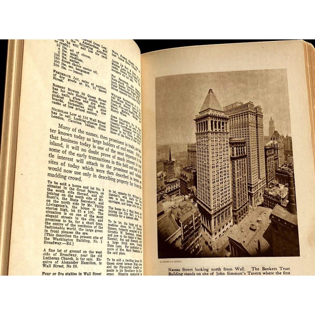 Antique 'Manuals of Old New York' 1916–1919 Vintage Valentine's 1st Edition Volumes I, II & III For Sale - Image 13 of 18