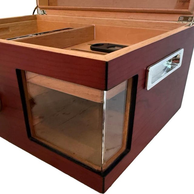 Vintage Art Deco Humidor For Sale - Image 6 of 7