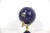 1980s Vintage Gemstone Globe Lapis Lazuli and Semi Precious Stones Desk Top Small Office Decor, Collector Gift For Sale - Image 5 of 12