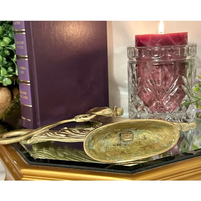 Brass Brass Venetian Seahorse Vintage Gondola Oar Lock - 1 For Sale - Image 8 of 8