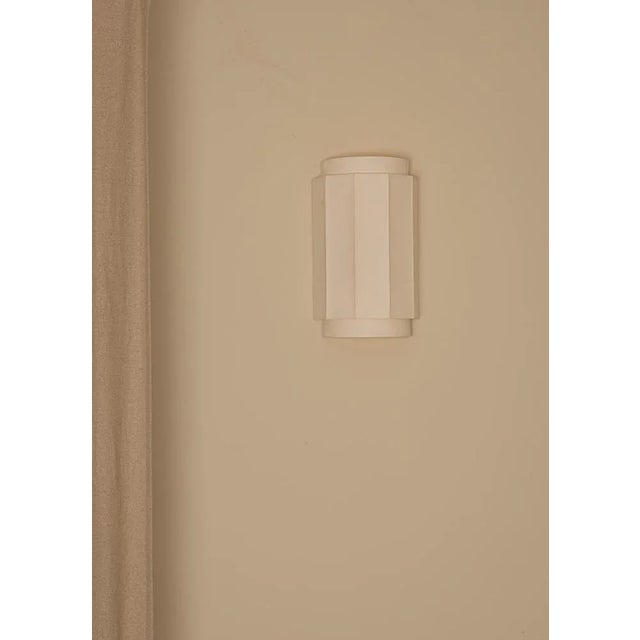 Not Yet Made - Made To Order Okla Cotton Wall Sconce by Simone & Marcel For Sale - Image 5 of 6