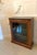 Mid 19th Century Antique Victorian English Walnut Inlaid Pier Cabinet Display, 1860s For Sale - Image 5 of 11