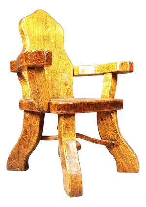 Vintage Brutalist Armchair, 1960s