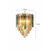 Italian Listelli Murano Glass Chandelier with Rectangular Strips by Simoeng for Simoeng For Sale - Image 4 of 6