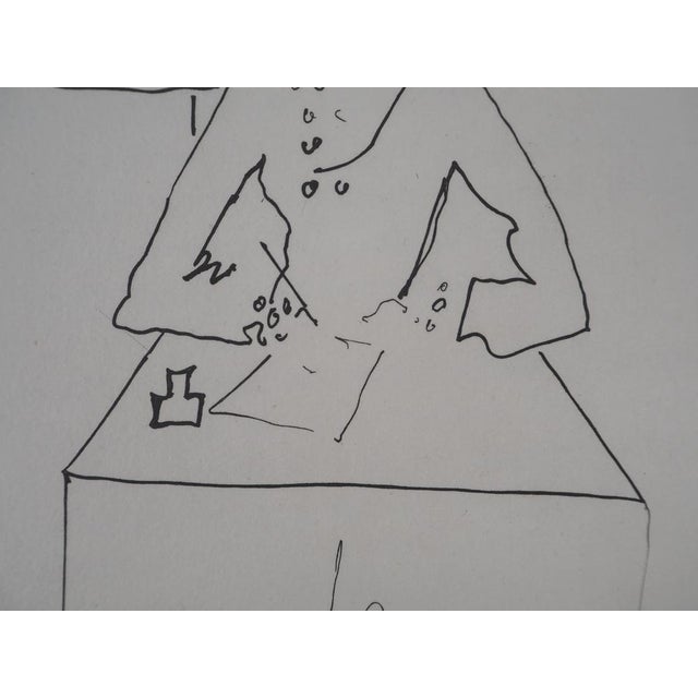 Jean Cocteau, The Ball of Count d'Orgel, The Letter, Original Engraving For Sale - Image 5 of 6