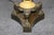 Pair of Antique Candlestick French Empire Patinated and Gilt Bronze Table Lamps For Sale In Philadelphia - Image 6 of 9