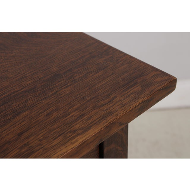 Stickley Mission Oak 4 Drawer Server For Sale - Image 10 of 16