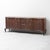 Vintage Brown Wooden Sideboard, 1950s For Sale - Image 13 of 13