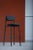 Contemporary Black Residence 75 Counter Chairs by Kann Design, Set of 6 For Sale - Image 3 of 5