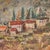 Charming Landscape with Rural Houses by A. Sgherri, 1970s