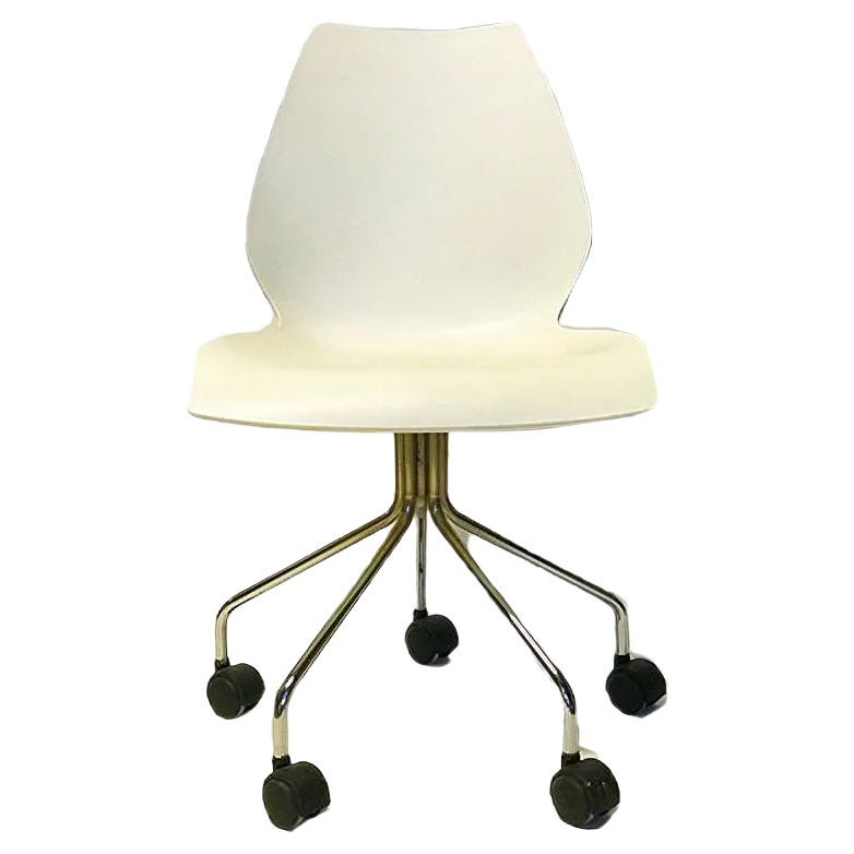 Vintage Maui Office Swivel Chair on Castors by Vico Magistretti for