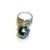 Bochic “Orient” Vintage South Sea Pearl & Fancy Blue Sapphires Ring Set 18K Gold For Sale - Image 9 of 11
