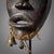 Early 20th Century Dan Dean Gle Mask with Bells on Custom Stand For Sale - Image 4 of 11