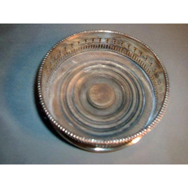 English Century 1790 George III Old Sheffield Silver Wine Bottle Coaster For Sale - Image 3 of 5