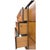 Wood Mid-Century Modern Nine-Drawer Dresser or Credenza With Diamond Faceted Drawers. For Sale - Image 7 of 8