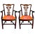 Once again - what's old is new. This classic set of eight solid mahogany Chippendale chairs (2 arm - 6 side) were created...