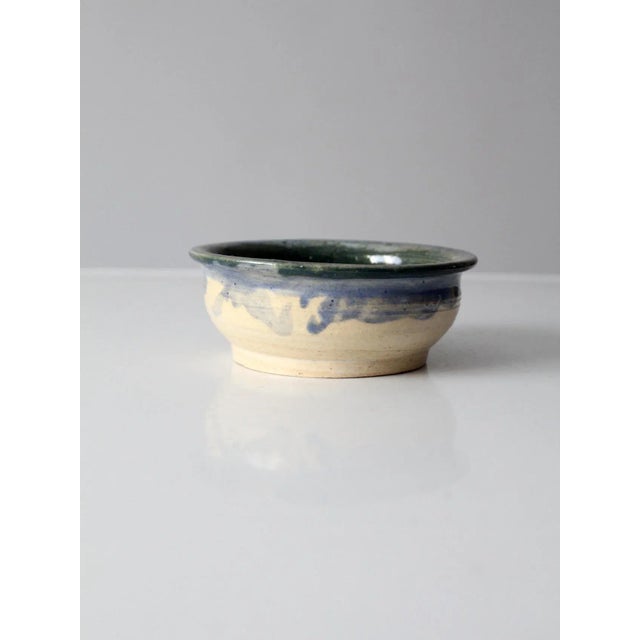 Contemporary Vintage Studio Pottery Bowl For Sale - Image 3 of 8
