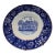 1920s Blue and White Americana Lincoln's Home Staffordshire Plate For Sale