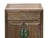 Oriental Simple Natural Wood Brown Drawer End Table Nightstand For Sale - Image 12 of 16