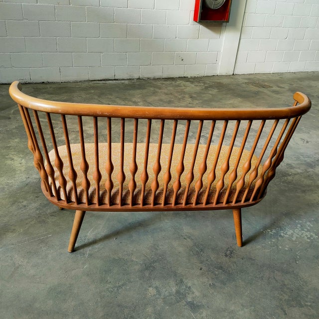 Mid-Century Modern Set of Nub Bench Sofa and Chair by Patricia Urquiola for Andreu World, 1990, Set of 2 For Sale - Image 3 of 9