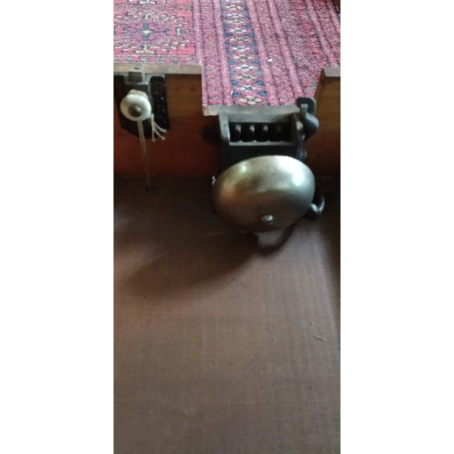 Antique Roll Top Banker Desk W/Secret Locking Mechanisms! For Sale - Image 10 of 13