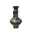 Orient Bronze Glaze Dragon Handle Color Floral Motif Ceramic Vase For Sale - Image 4 of 15