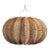 Split Stain Pumpkin Pendant Light 40" For Sale